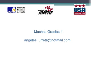 Muchas Gracias !!

angeles_urreta@hotmail.com
 