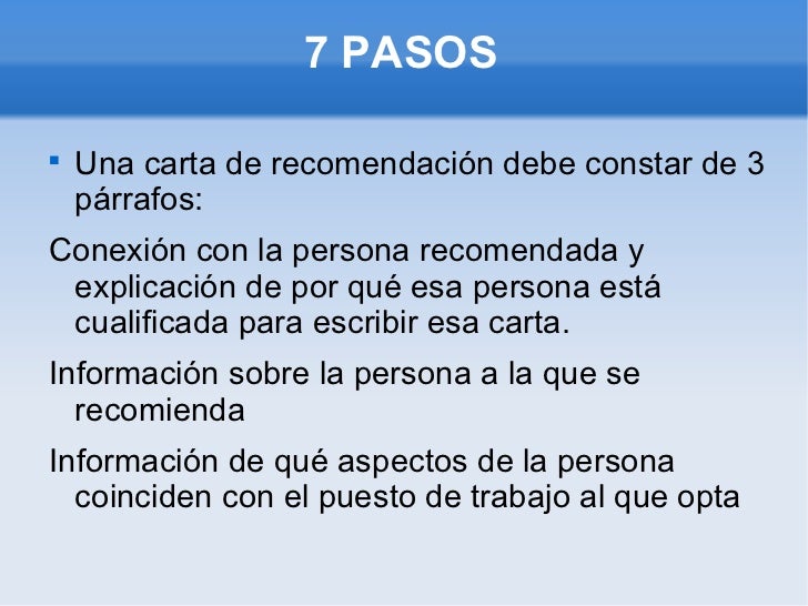 7 pasos para la búsqueda de empleo