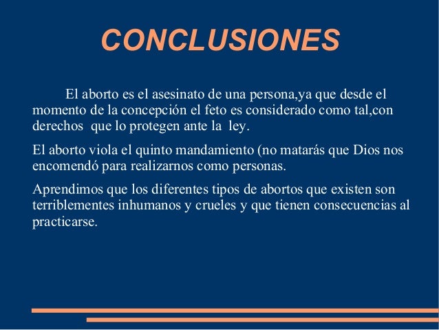 Presentacion aborto