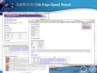 EJERCICIO W eb Page Speed Report 