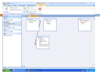 Presentacion  access 2007 mariana