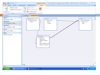Presentacion  access 2007 mariana