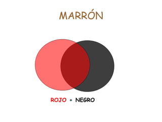 MARRÓN ROJO   +  NEGRO 