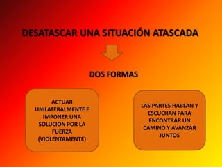 construir escenarios de posibles desenlaces que pueden resultar según la decisión que se tome, sin tener en  cuenta los intereses de cada uno.