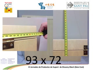 VI Jornades de Productes de Suport de Disseny Obert (Baix Cost)
93 x 72
 