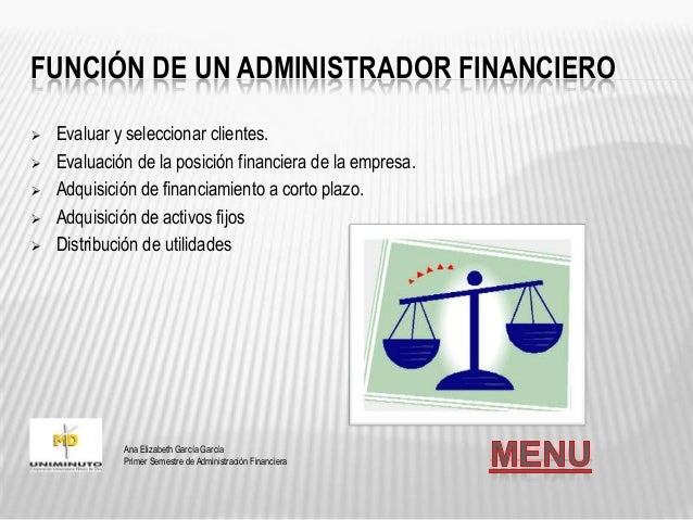 Presentacion de Administracion financiera