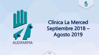 1/63
Clínica La Merced
Septiembre 2018 –
Agosto 2019
 