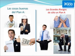 Las cosas buenas    del Plan A:  Los Grandes Riesgos  de sólo un Plan A 