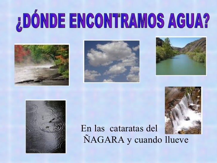Três Lugares Onde Podemos Encontrar água Na Natureza