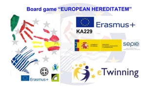 KA229
Board game “EUROPEAN HEREDITATEM”
 