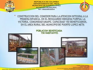 PPOOBBLLAACCIIOONN BBEENNEEFFIICCIIAADDAA 
115500 HHAABBIITTAANNTTEESS 
 