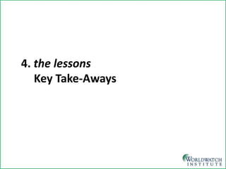 4. the lessons Key Take-Aways 
 