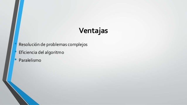 Algoritmo divide y vencerás