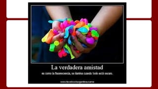 Presentacion amistad