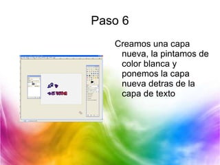 PASO 3 Creamos una capa nueva 