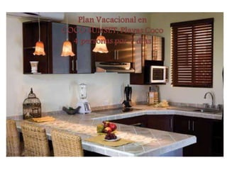 El disfrute del plan vacacional está sujeto a la disponibilidad del Hotel