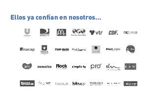 ! 
! 
Ellos ya confían en nosotros… 
 