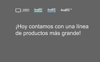 Lo que hacemos… 
• Diseñamos productos pensando en nuestros clientes. 
• Nos enfocamos en entregar las mejores soluciones a 
sus necesidades, otorgando una experiencia de 
consumo integral. 
• Nuestro objetivo es convertirnos en un aliado 
estratégico a la hora de tomar importantes decisiones. 
 