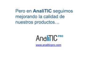 Único Monitor de Twitter Interactivo para eventos, capaz de generar presencia en las 
Redes Sociales dando a conocer tu evento más allá desde donde se realiza. 
 