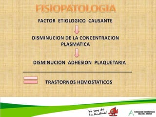  Sangre en hecesANEMIA APLASICAInsuficiencia de la médula ósea de causaDiversa que se caracteriza por destruccióno supresión de progenitores con pancitopenia(3 – 9 casos/millón de habitantes)