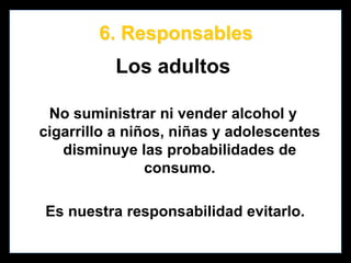 7. Programa Ángel Protector
El Ángel Protector, está en los
establecimientos de comercio que
quieren este símbolo para evidenciar su
compromiso de venta exclusiva de
alcohol a mayores de 18 años con
cédula de ciudadanía y/o que
promueven espacios de sano uso del
tiempo libre de la niñez y la
adolescencia y sus familias.

 