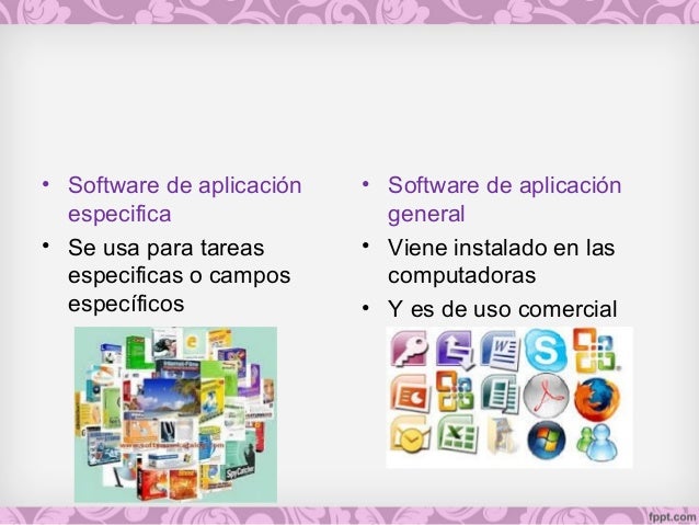 SOFTWARE DE APLICACION