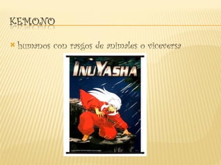 humanos con rasgos de animales o viceversa 