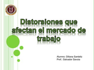 Alumno: Diliana Santeliz
Prof.: Salvador Savoia
 
