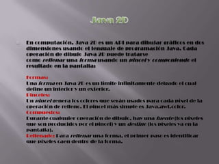 Presentacion aplicaciones en java | PPTX