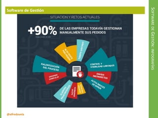 @alfredovela
SOFTWAREDEGESTIÓN:INFOGRAFÍAS
Software de Gestión
 