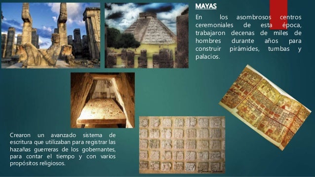 Aportaciones culturales de mesoamérica