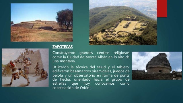 Aportaciones culturales de mesoamérica
