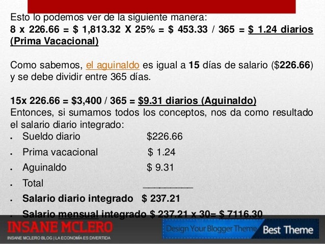 Como Calcular Sueldo Diario Por Vacaciones | presentacion aprende a calcular tu liquidacion Como Calcular Sueldo Diario Por Vacaciones | presentacion aprende a calcular tu liquidacion