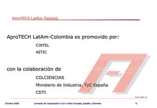 Presentacion Apro Tech Lat Am Colombia Oct 2008 V0.0