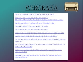 WEBGRAFÍA
h t t p s :/ / e s .w ik ip e d ia .o r g / w ik i/ R a d io _ (m e d io _ d e _ c o m u n ic a c i% C 3 % B 3 n )
h t t p :/ / w w w .u n e s c o .o r g / n e w / e s / u n e s c o / e v e n ts / p r iz e s -a n d -
c e le b r a t io n s / c e le b r a t io n s / in t e r n a t io n a l-d a y s / w o r ld -r a d io -d a y -2 0 1 3 / s t a t is t ic s -o n -r a d io /
h t t p s :/ / w w w .y o u t u b e .c o m / r e s u lt s ? s e a r c h _ q u e ry = h is to r ia + d e + la + r a d io
h t t p :/ / w w w .m in t ic .g o v .c o / p o r t a l/ 6 0 4 / w 3 -a r t ic le -6 1 5 2 .h t m l
h t t p s :/ / h tm l.r in c o n d e lv a g o .c o m / h is to r ia -d e -la -r a d io _ 1 .h t m l
h t t p :/ / w w w .z e t a fm c r .c o m / 2 0 1 7 / 0 2 / 1 3 / d a to s -c u r io s o s -q u e -t a l-v e z -n o -s a b ia s -d e -la -r a d io /
h t t p :/ / lo s 4 0 .c o m / lo s 4 0 / 2 0 1 6 / 1 0 / 0 6 / r a d io t u b e r s / 1 4 7 5 7 4 9 9 2 3 _ 1 2 5 9 0 8 .h tm l
h t t p s :/ / w w w .c o n s u m o t e c a .c o m / e le c t ro n ic a / s o n id o / t ip o s -d e -r a d io s -y -a p a r a to s -d e -r a d io -e n -
e l-m e rc a d o /
h t t p s :/ / e s .s t a t is t a .c o m / e s ta d is t ic a s / 4 7 3 8 9 7 / p r in c ip a le s -e m is o ra s -d e -r a d io -g e n e r a lis t a -p o r -
p o r c e n t a je -d e -o y e n t e s -e s p a n a /
h t t p :/ / w w w .m o n o g r a fia s .c o m / t r a b a jo s 7 4 / im p o r ta n c ia -in flu e n c ia -r a d io / im p o r t a n c ia -
in flu e n c ia -r a d io .s h tm l
h t t p :/ / w w w .m o n o g r a fia s .c o m / t r a b a jo s 7 4 / im p o r ta n c ia -in flu e n c ia -r a d io / im p o r t a n c ia -
in flu e n c ia -r a d io 2 .s h tm l
 