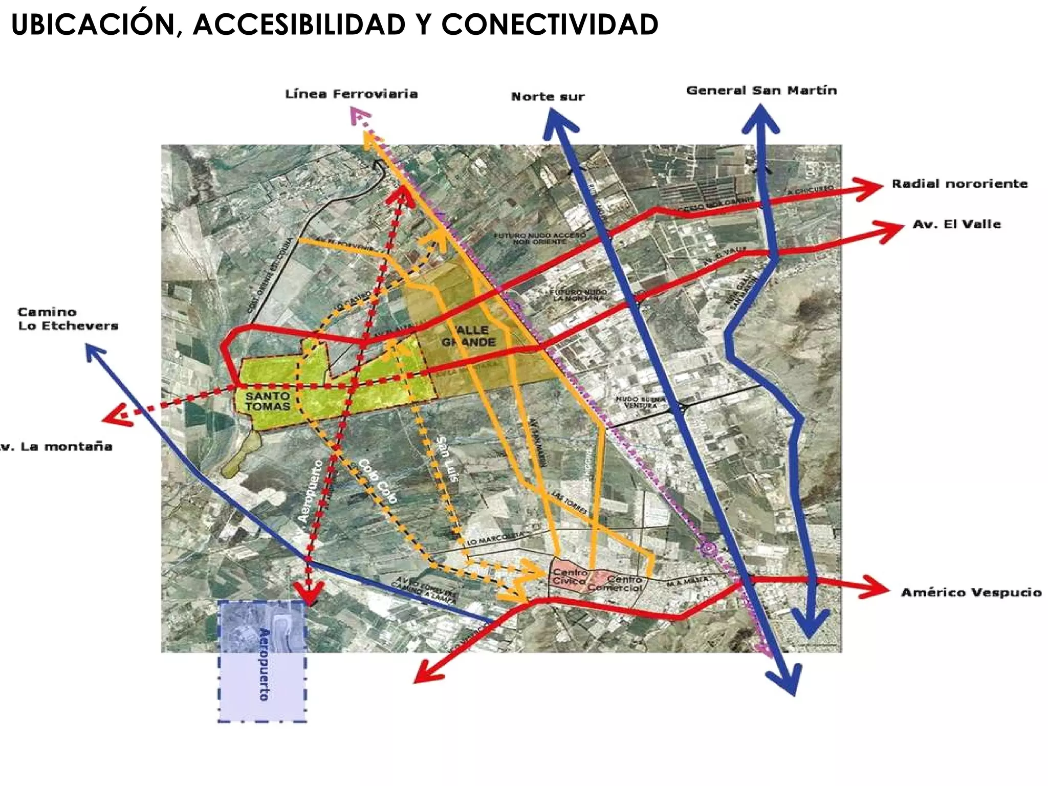 UBICACIÓN, ACCESIBILIDAD Y CONECTIVIDAD 