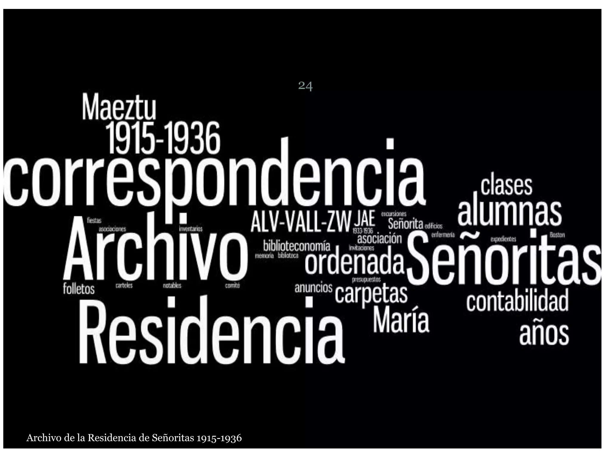 Archivo de la Residencia de Señoritas 1915-1936
24
 