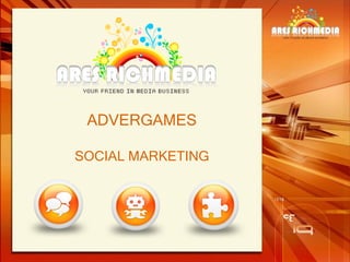 ADVERGAMES

SOCIAL MARKETING
 