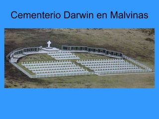 Cementerio Darwin en Malvinas