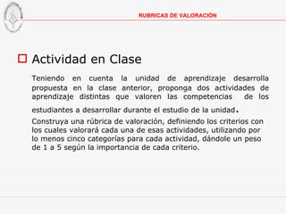 <ul><li>Actividad en Clase </li></ul><ul><li>Teniendo en cuenta la unidad de aprendizaje desarrolla propuesta en la clase ...