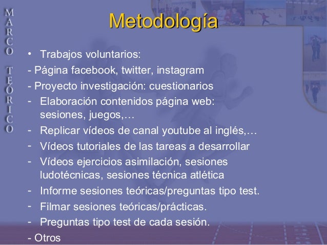 Metodologia Y Tecnicas De Atletismo Pdf