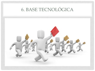 6. BASE TECNOLÓGICA

NUEVAS TECNOLOGÍAS EN LA EMPRESA

 