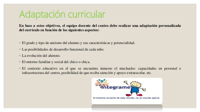 Estrategias Educativas Para Niños Con Autismo