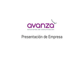 Presentación de Empresa
 