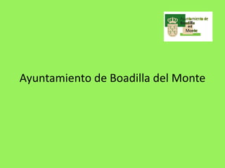 Ayuntamiento de Boadilla del Monte

 