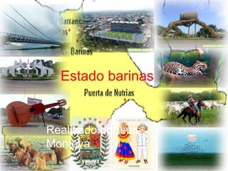 Estado barinas
Realizado por Luis
Montoya
Barinas Luis Montoya Ubicación Territorial
 