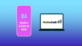 Diseño a
la base de
datos
 
