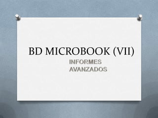 BD MICROBOOK (VII)
 