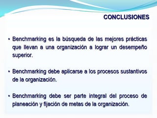 Presentacion benchmarking final