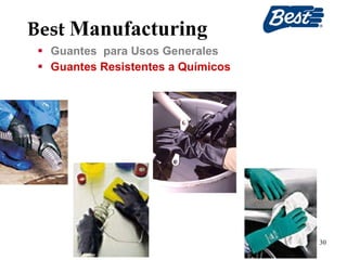 Best  Manufacturing Guantes  para Usos Generales Guantes Resistentes a Químicos 